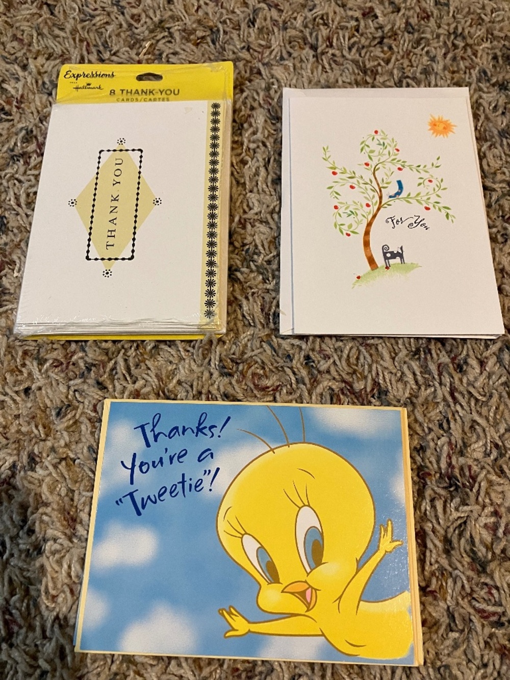 13 Assorted Thank You Cards